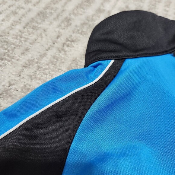 Nike boy's full zip track jacket blue black white size 5 - Picture 8 of 8